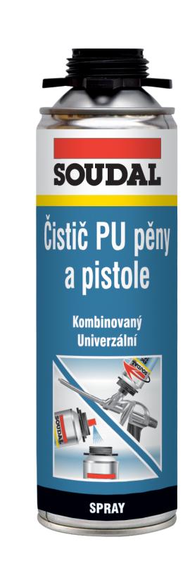 SOUDAL Produs de curățare a spumei PU și a pistolului 500ml