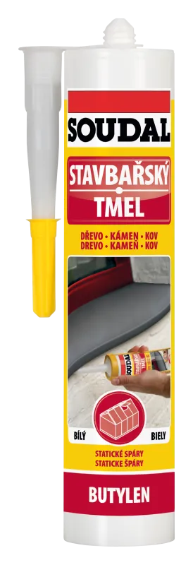 Mastic pentru Construcții SOUDAL Gri 280ml | Butilenic