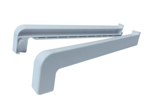 Capace din plastic pentru pervazuri exterioare | Alb (RAL 9016)