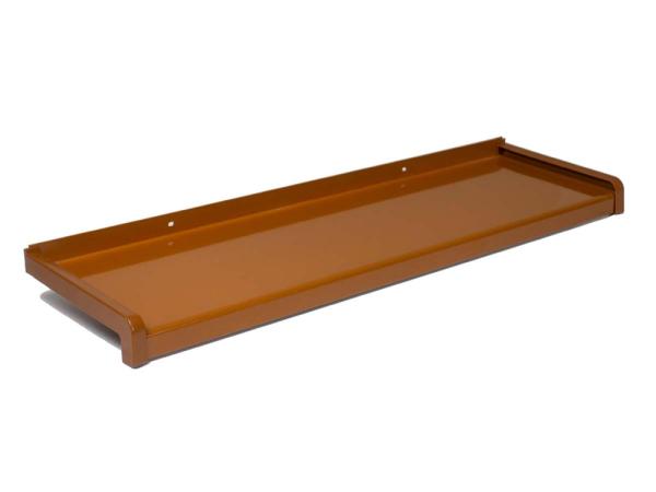 Pervazuri exterioare trase, din aluminiu | maro deschis (RAL 8003)