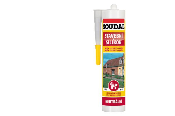 Silicon Neutru Construcții SOUDAL Transparent 300ml