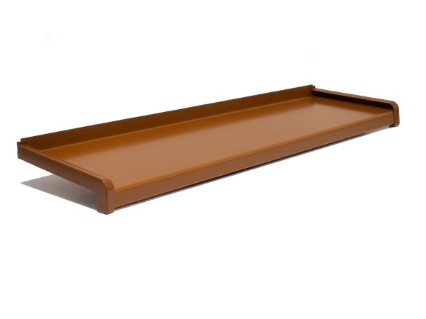 Pervazuri exterioare îndoite, din aluminiu | maro deschis (RAL 8003)