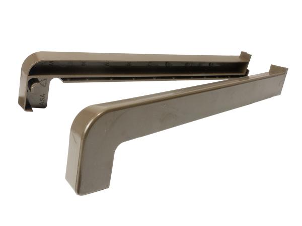 Capace din plastic pentru pervazuri exterioare | Bronz (RAL C33)