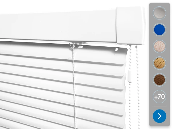 Jaluzele orizontale interioare din aluminiu IDEAL | Lamele de 25 mm