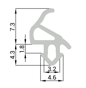 Cheder Termopan GRI | Profil ALUPLAST | RAL 7035